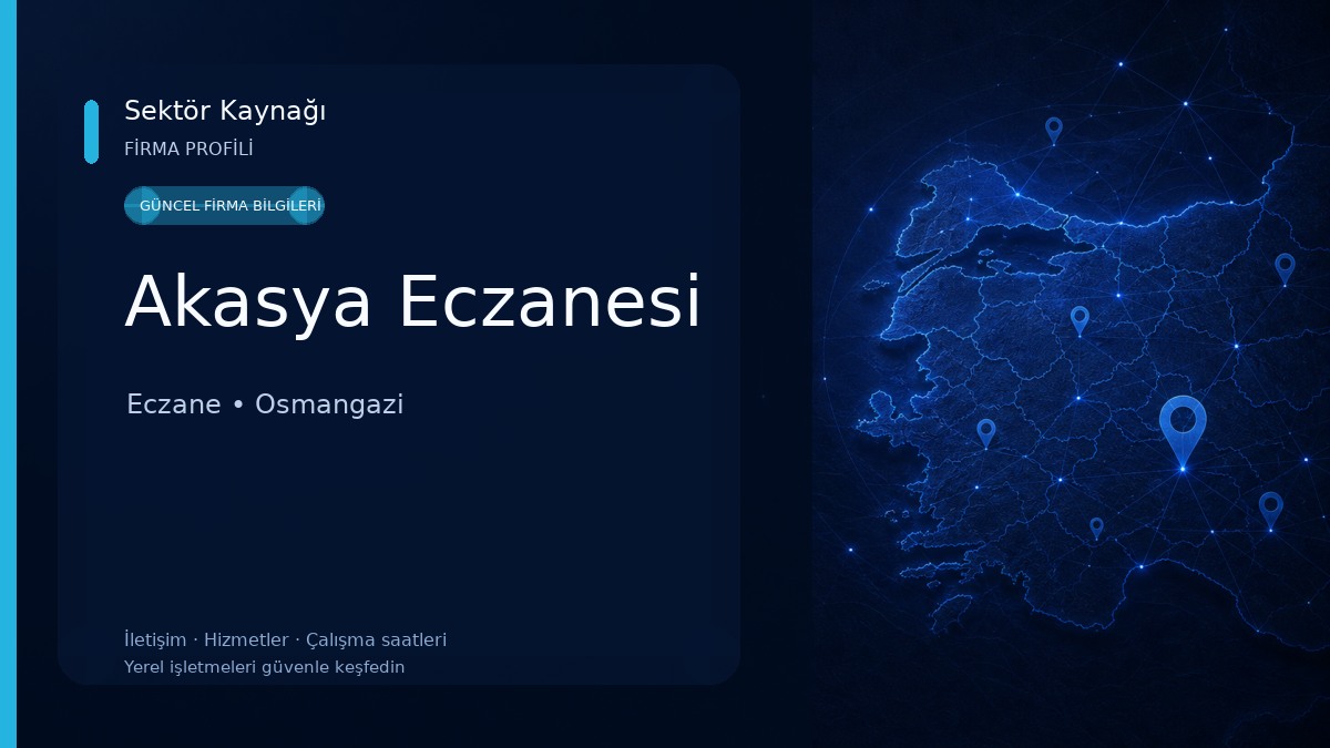 Akasya Eczanesi Eczane