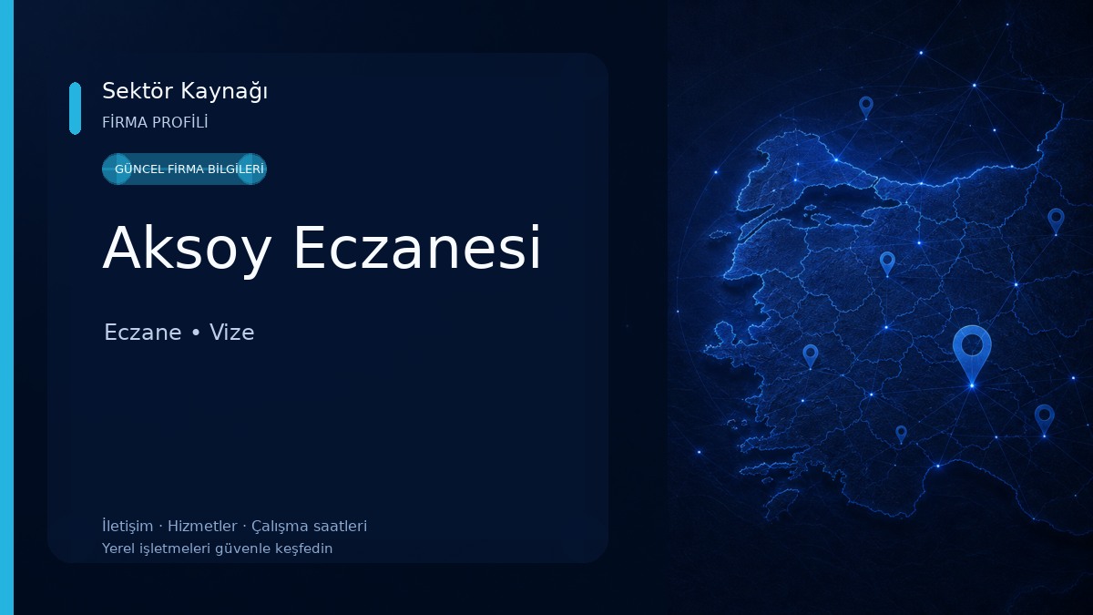 Aksoy Eczanesi Eczane