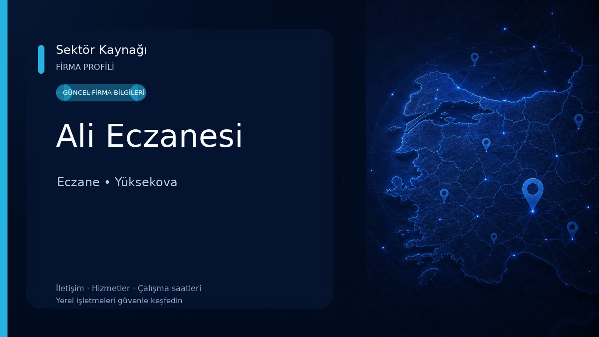 Ali Eczanesi 