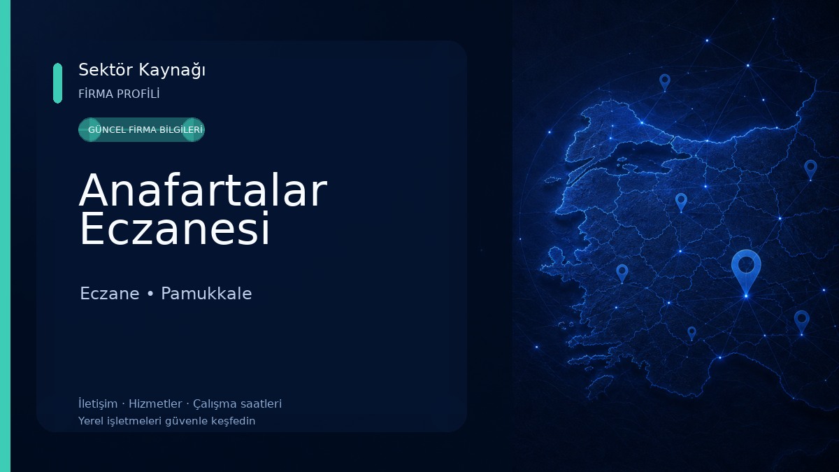 Anafartalar Eczanesi 