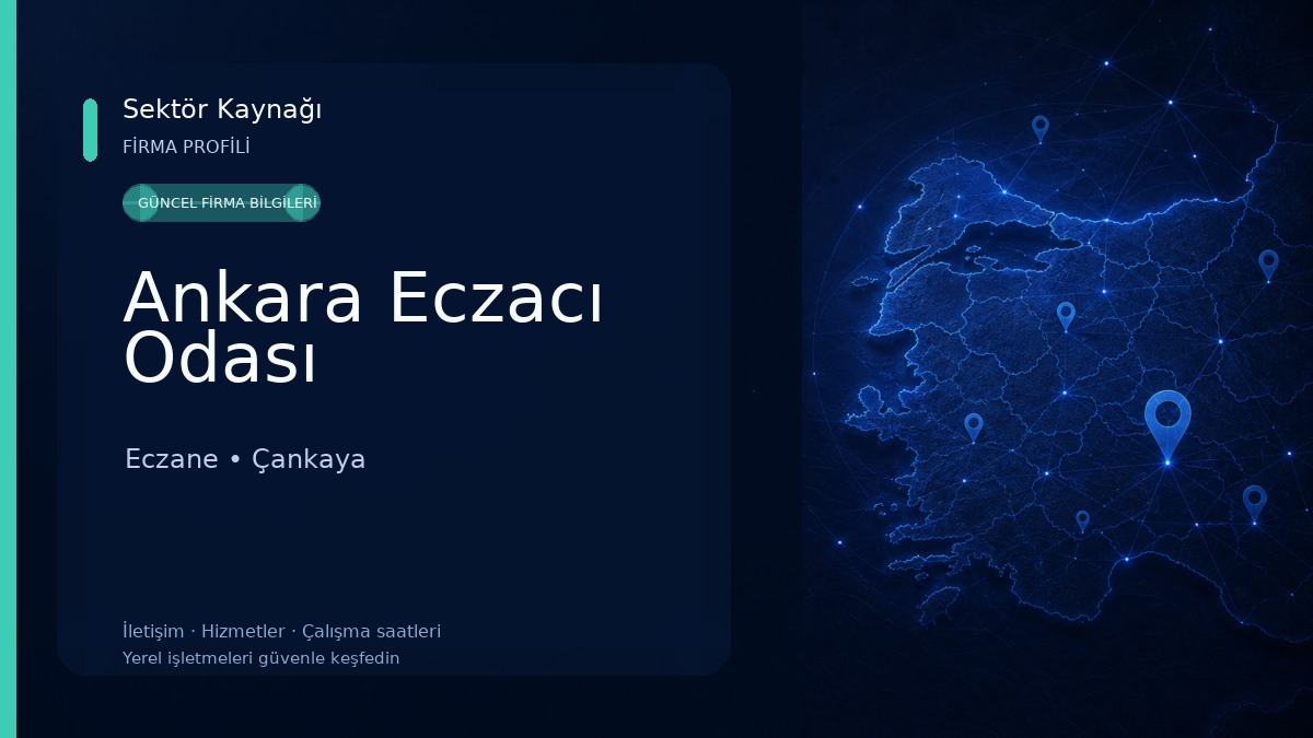 Ankara Eczacı Odası Eczane