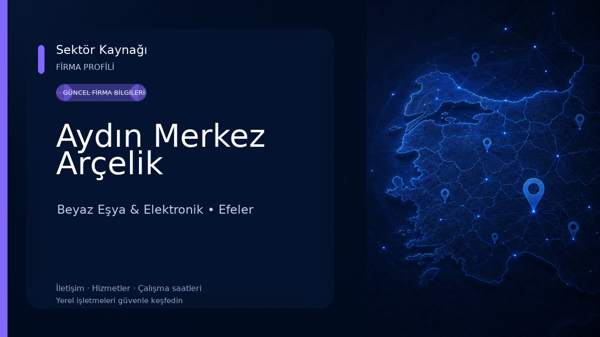 Aydın Merkez Arçelik 