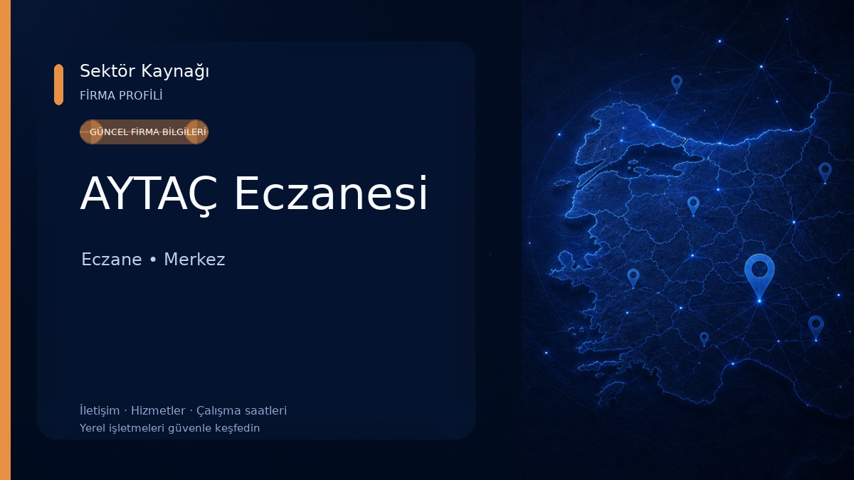 AYTAÇ Eczanesi Eczane