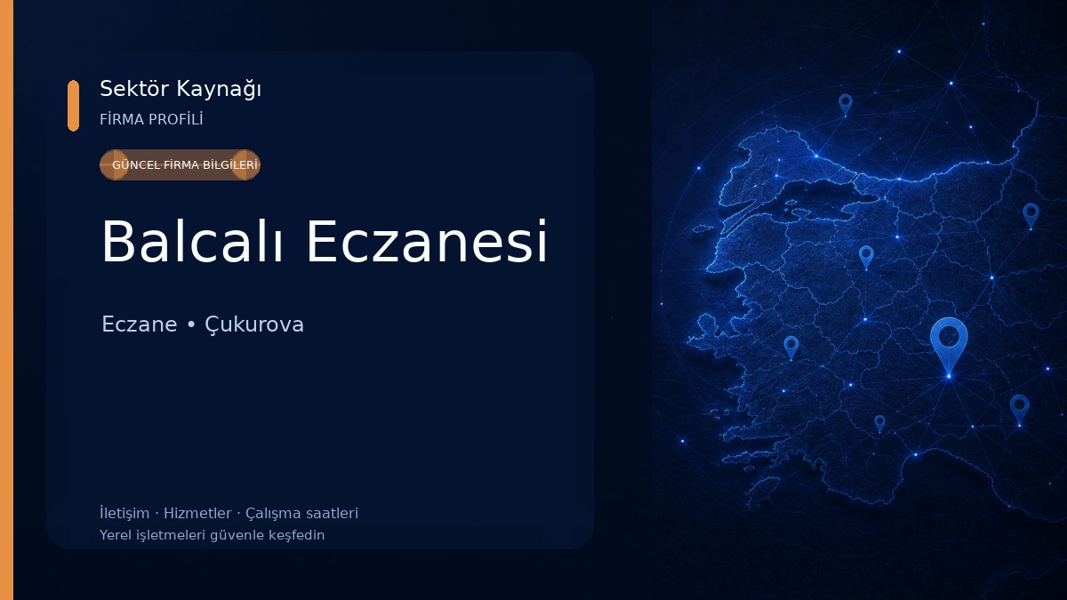 Balcalı Eczanesi Eczane