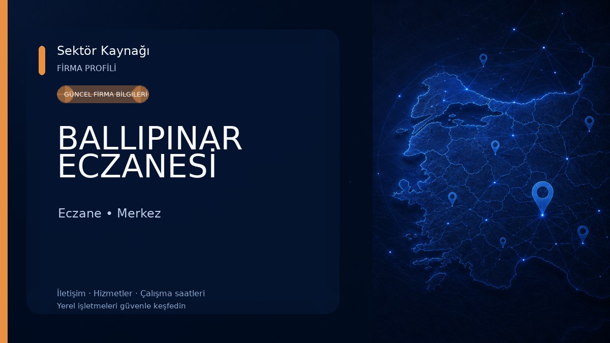 BALLIPINAR ECZANESİ Eczane