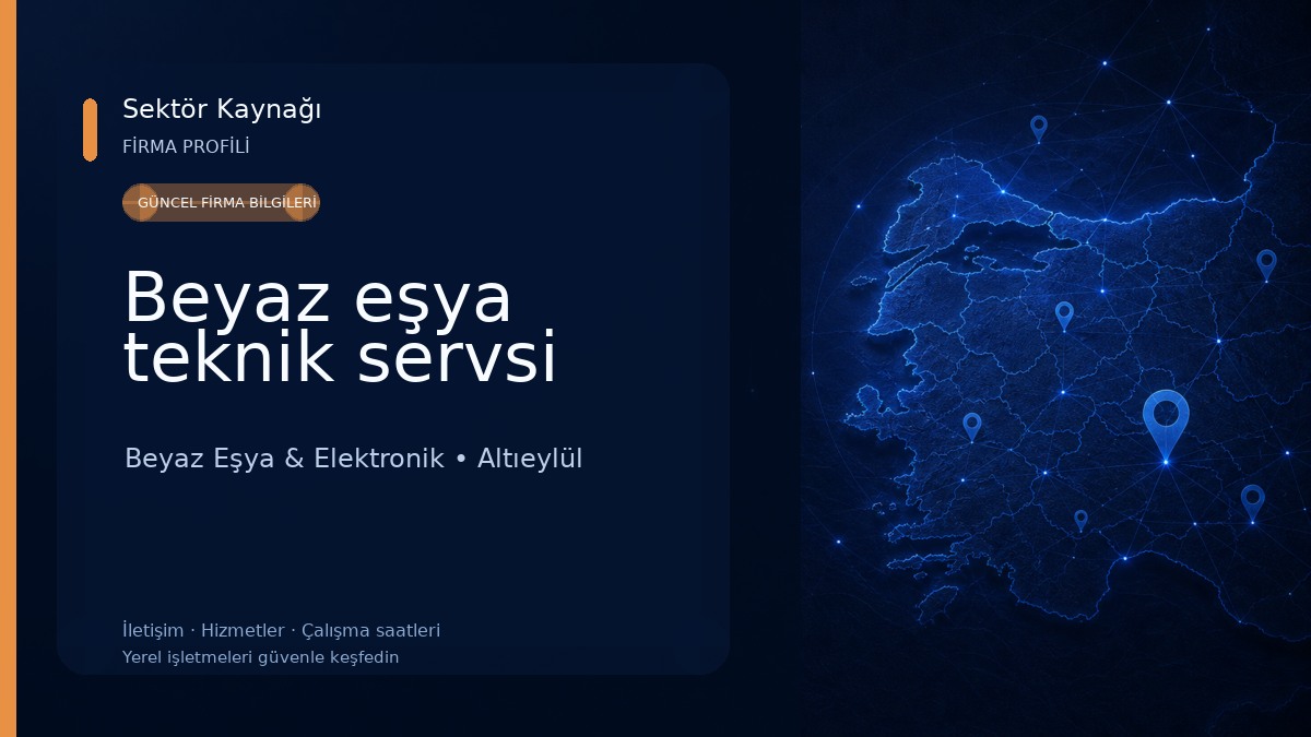 Beyaz eşya teknik servsi 