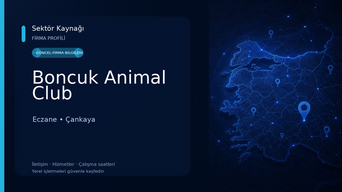 Boncuk Animal Club Eczane