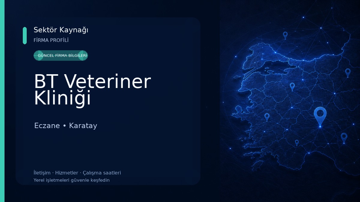 BT Veteriner Kliniği Eczane