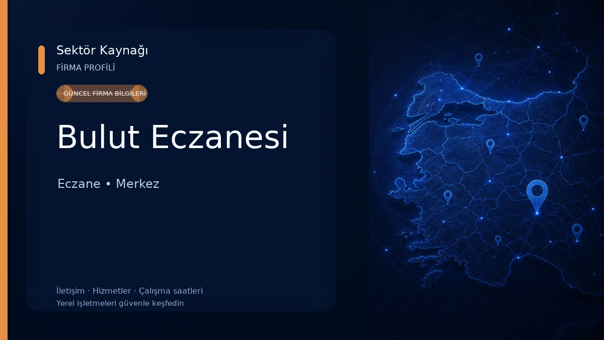Bulut Eczanesi Eczane