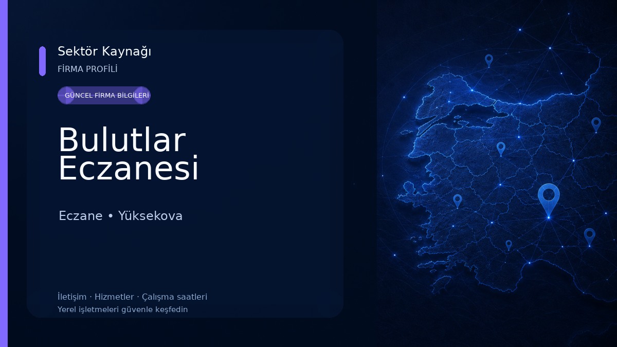 Bulutlar Eczanesi Eczane
