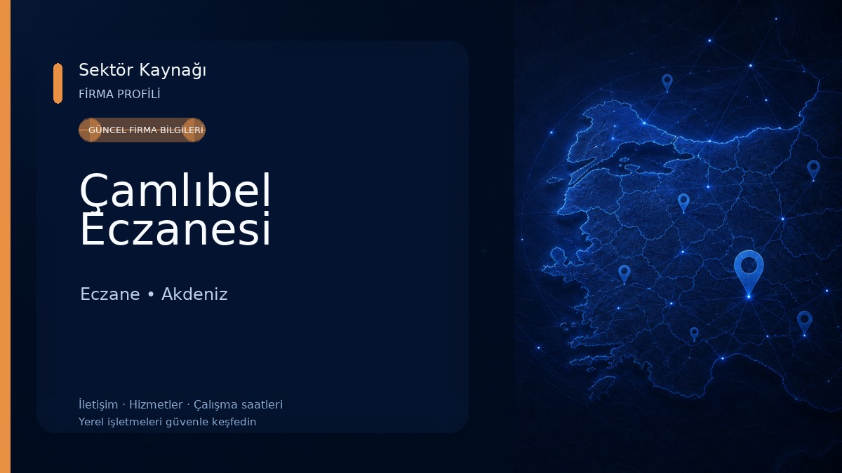 Çamlıbel Eczanesi Eczane
