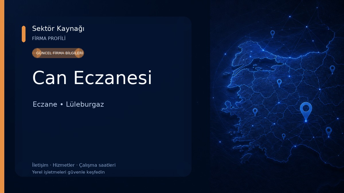 Can Eczanesi Eczane