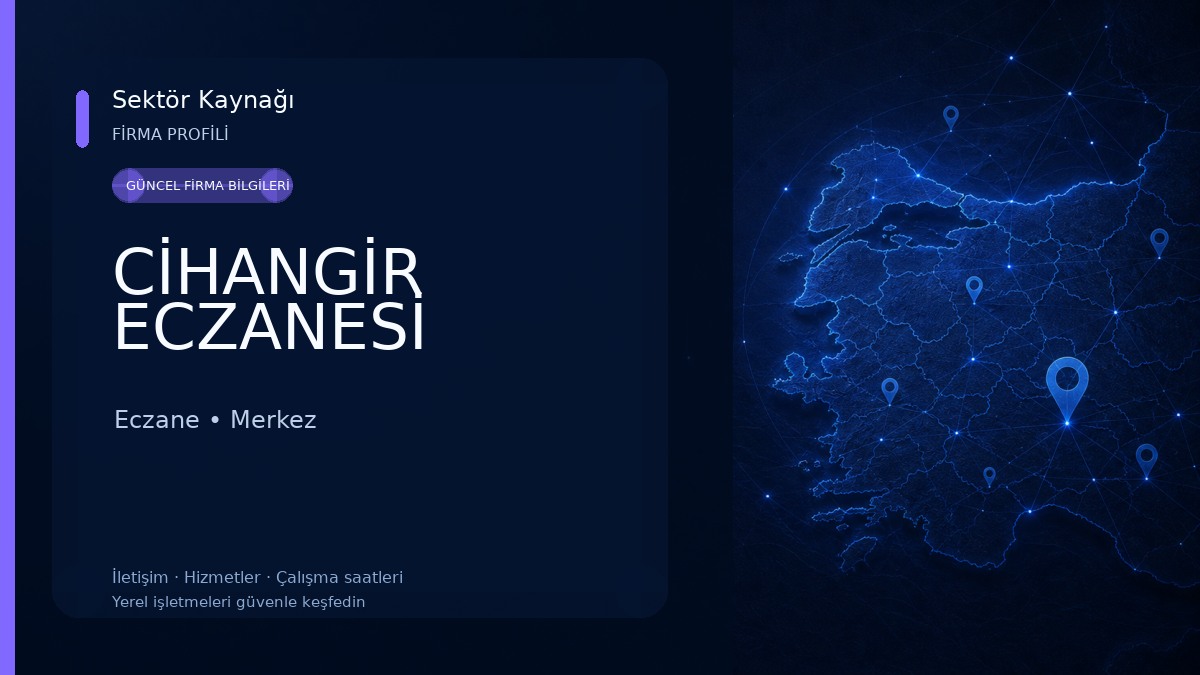 CİHANGİR ECZANESİ Eczane
