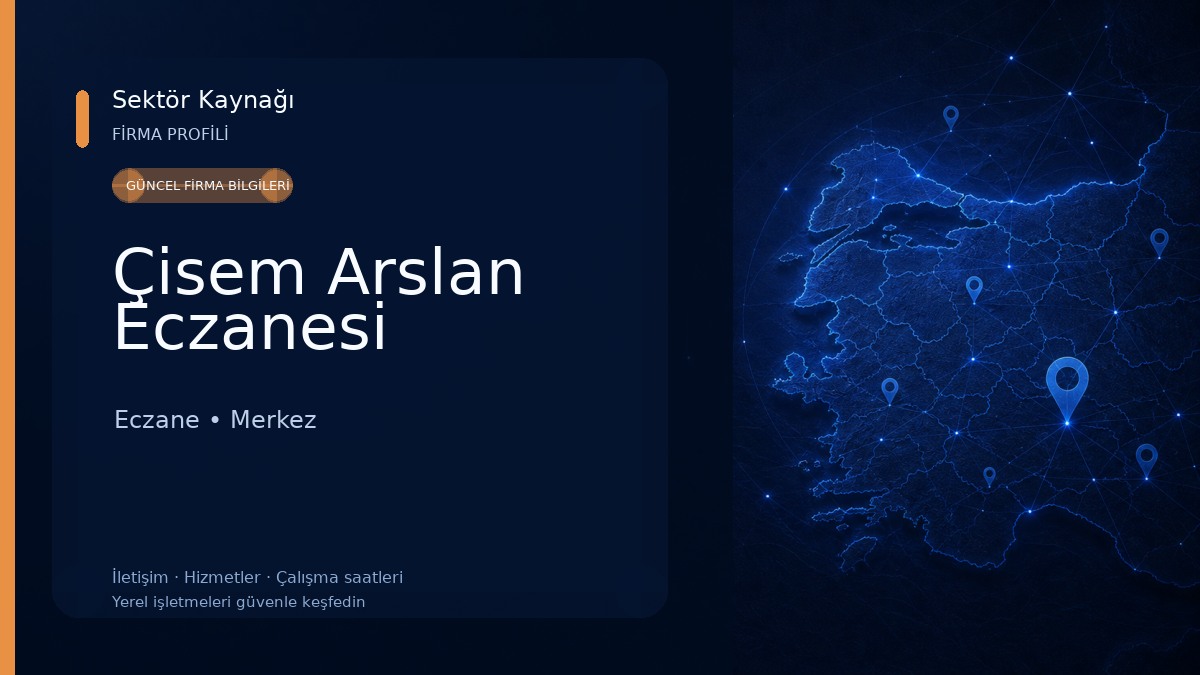 Çisem Arslan Eczanesi 