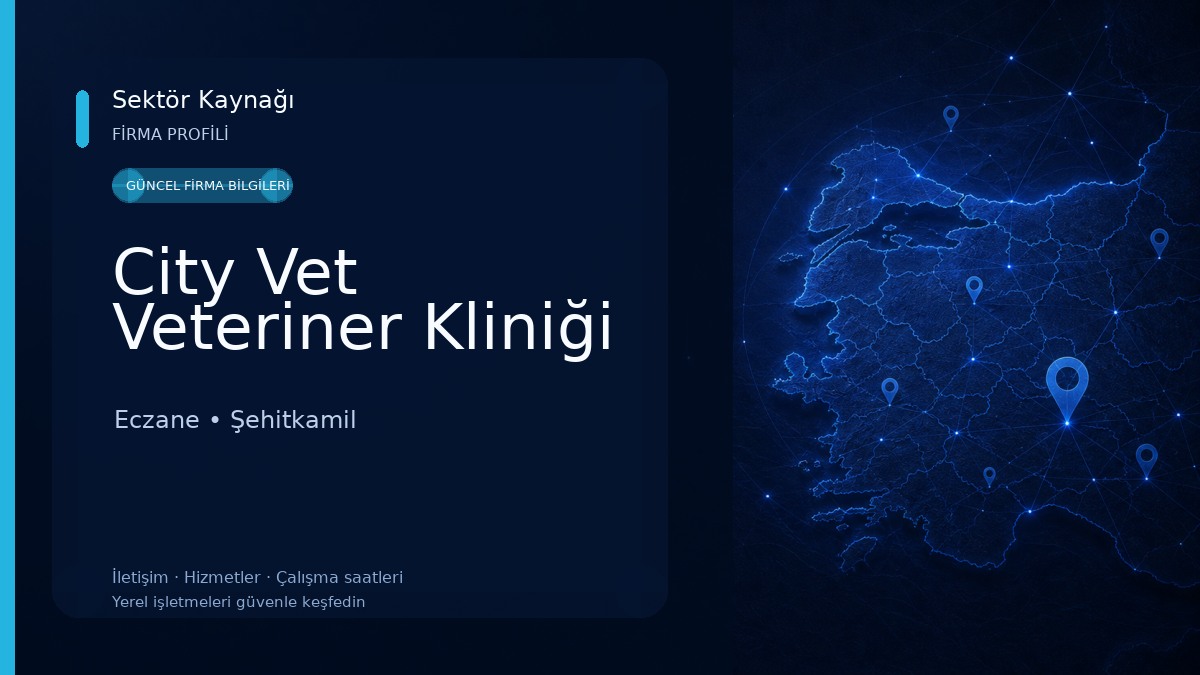 City Vet Veteriner Kliniği Eczane