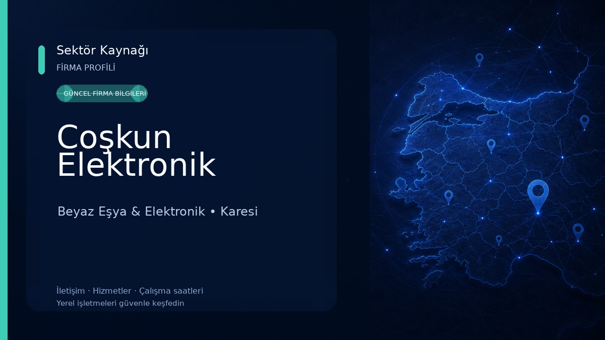 Coşkun Elektronik Beyaz Eşya & Elektronik