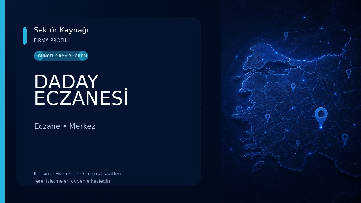 DADAY ECZANESİ Eczane