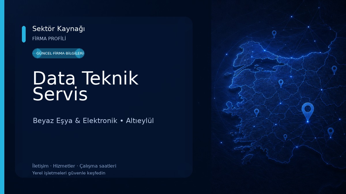 Data Teknik Servis Beyaz Eşya & Elektronik