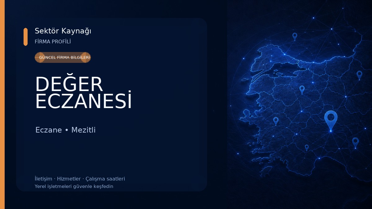 DEĞER ECZANESİ Eczane