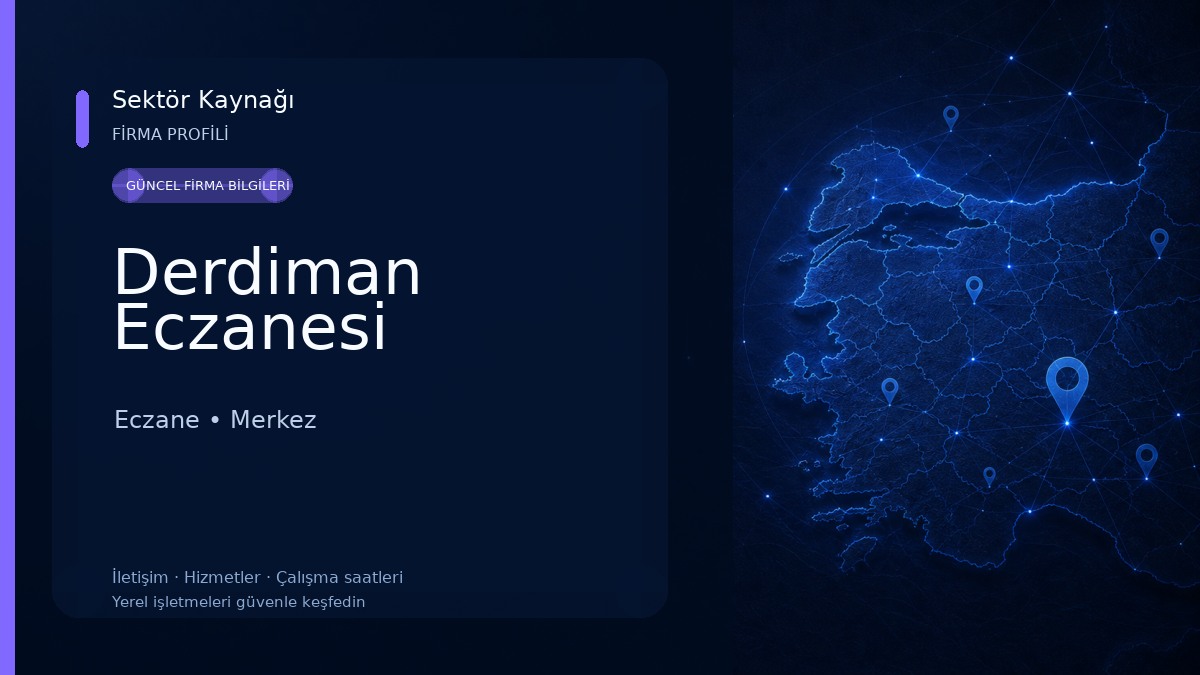 Derdiman Eczanesi Eczane