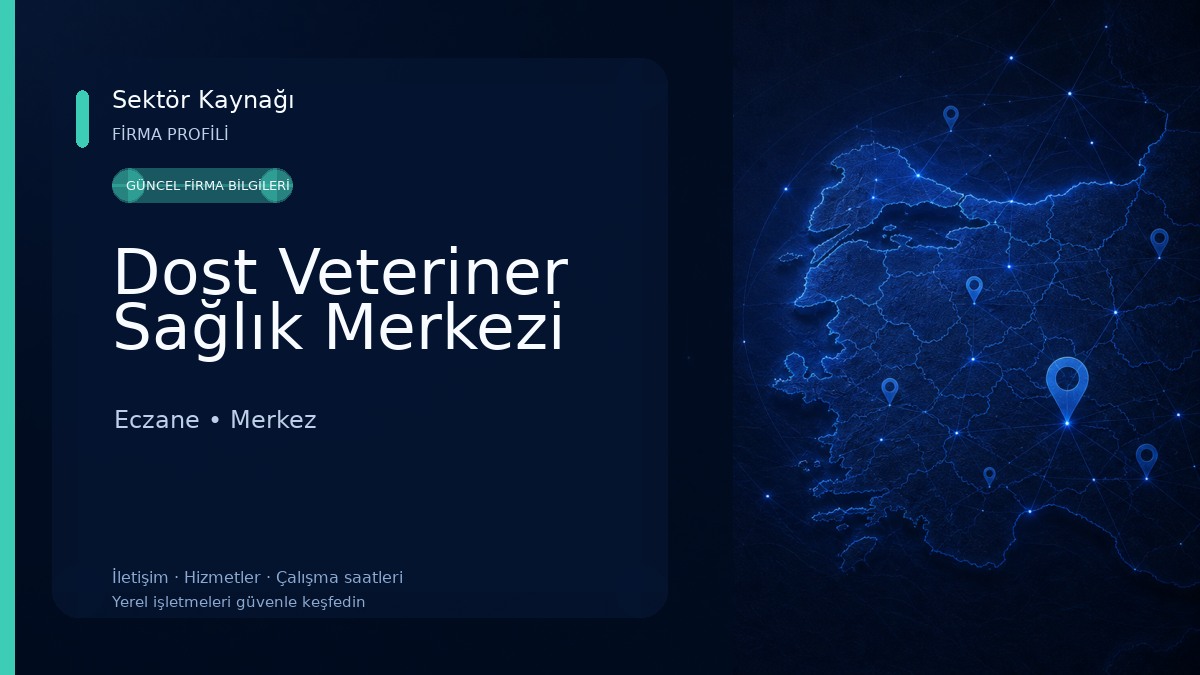 Dost Veteriner Sağlık Merkezi Eczane