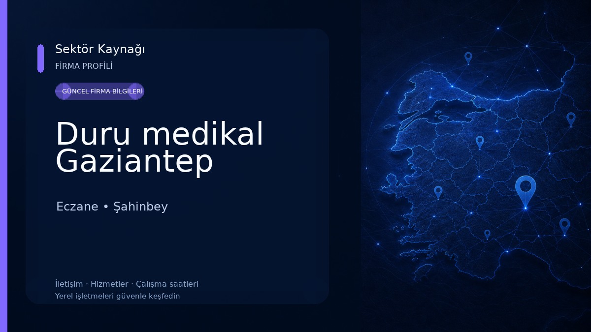 Duru medikal Gaziantep Eczane