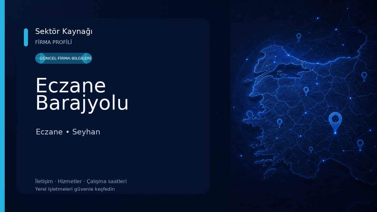 Eczane Barajyolu Eczane