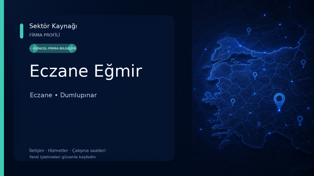 Eczane Eğmir Eczane