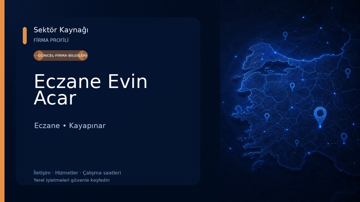 Eczane Evin Acar Eczane