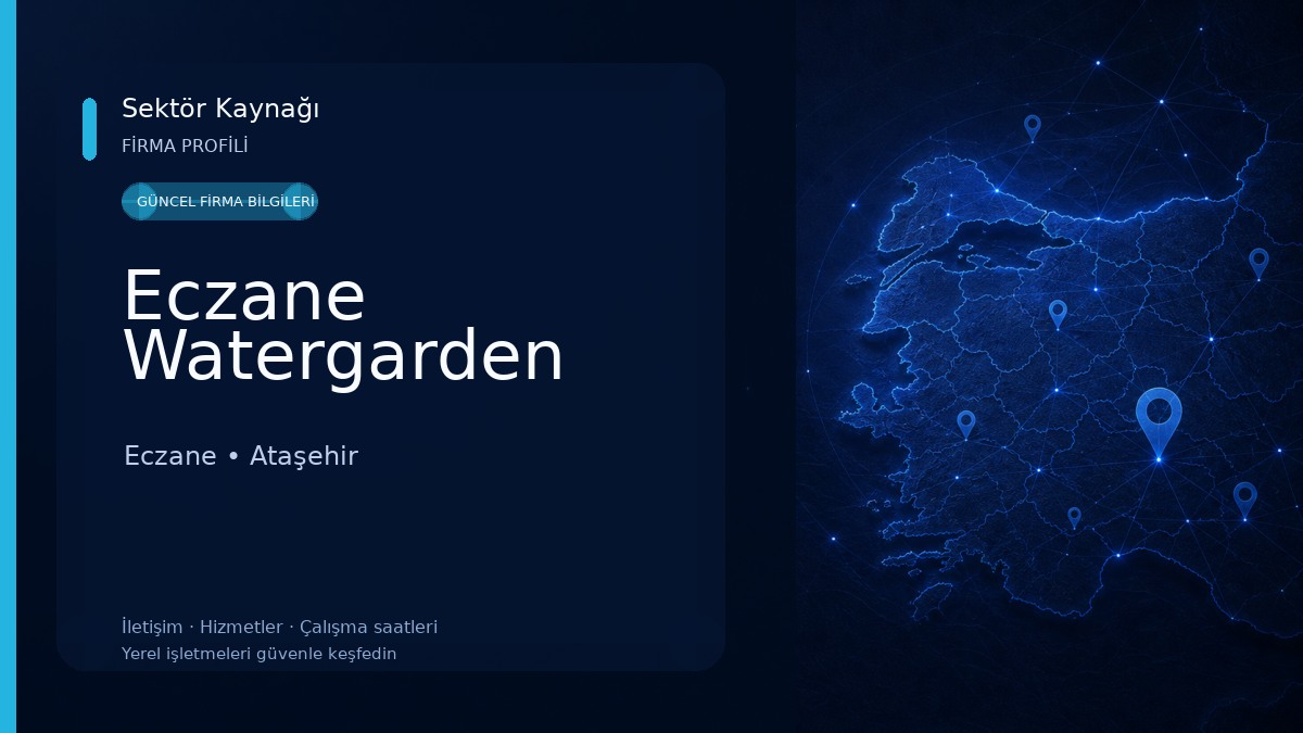 Eczane Watergarden Eczane
