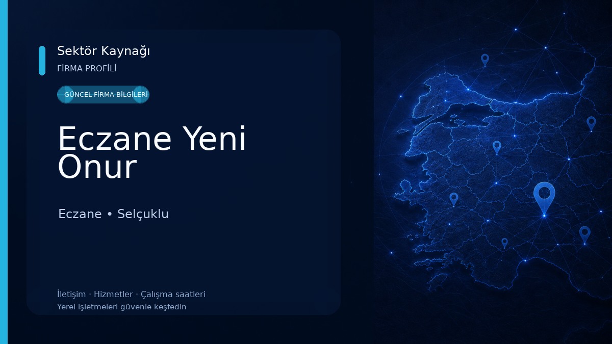 Eczane Yeni Onur Eczane