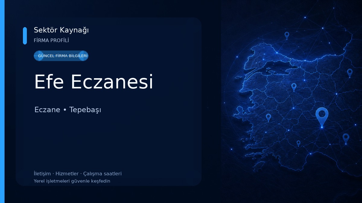 Efe Eczanesi Eczane