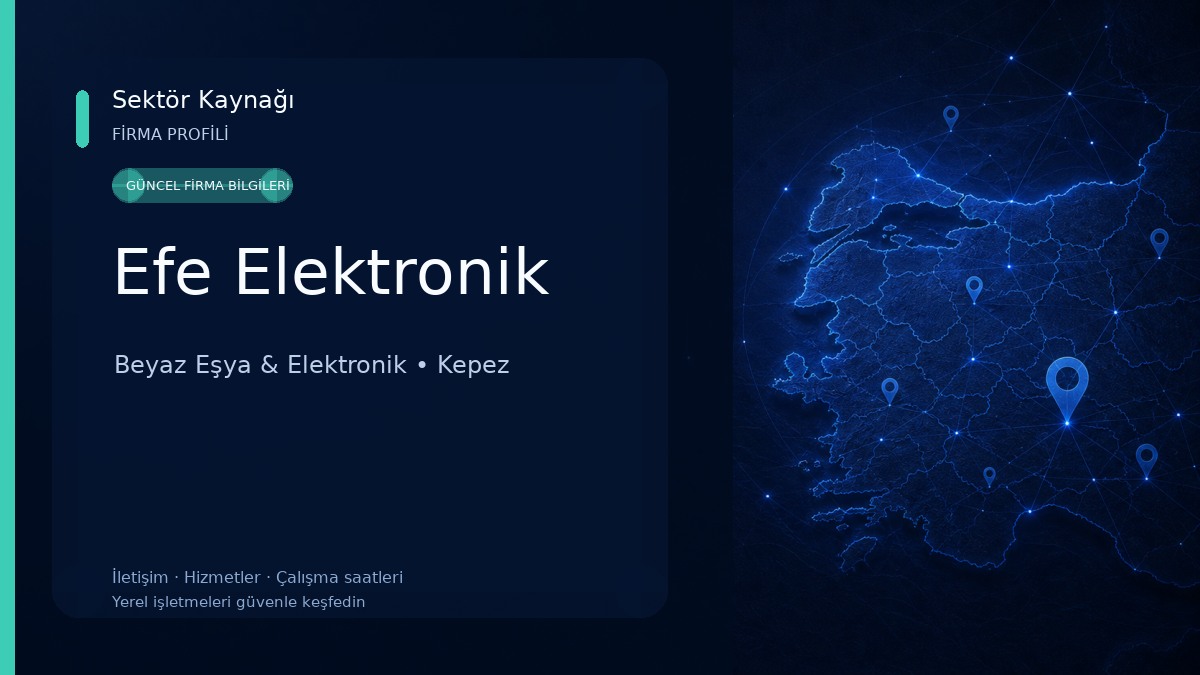 Efe Elektronik Beyaz Eşya & Elektronik