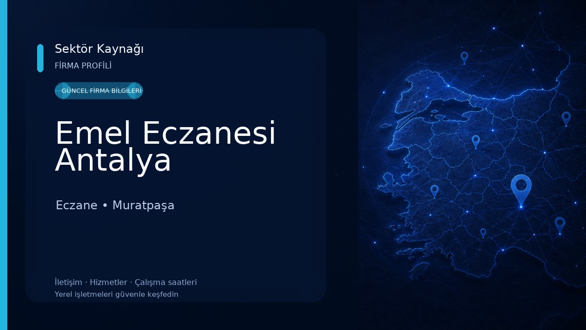 Emel Eczanesi Antalya Eczane