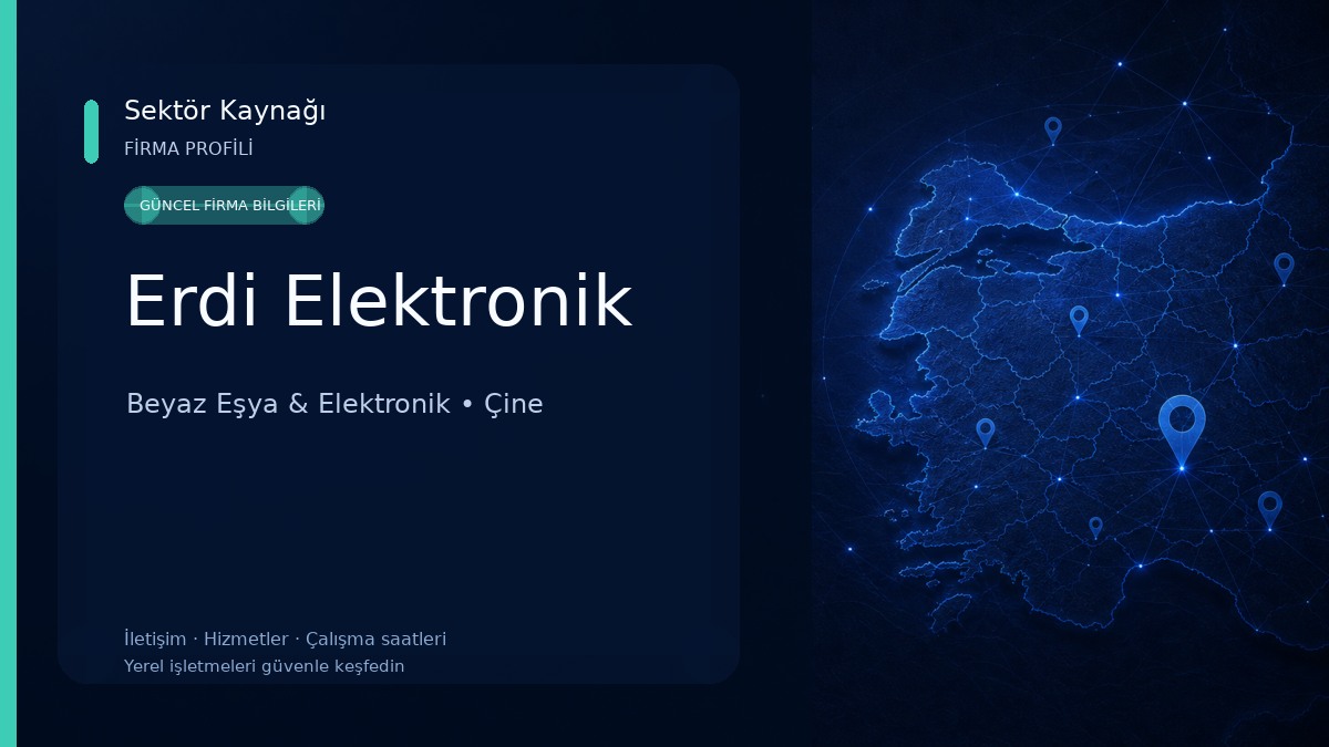 Erdi Elektronik Beyaz Eşya & Elektronik