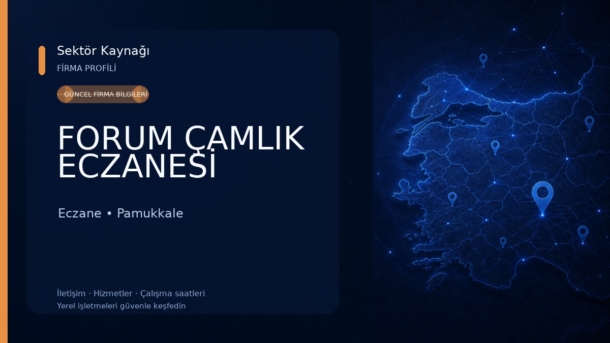 FORUM ÇAMLIK ECZANESİ Eczane