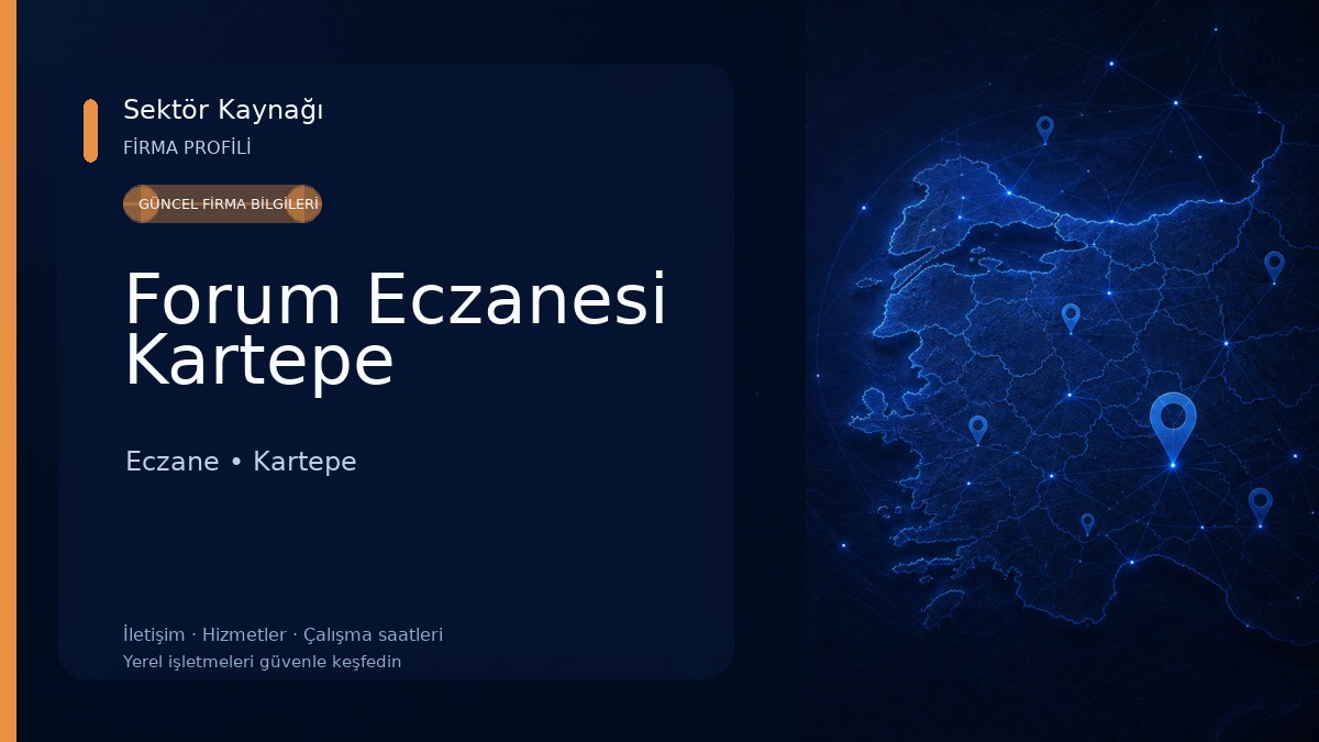 Forum Eczanesi Kartepe Eczane