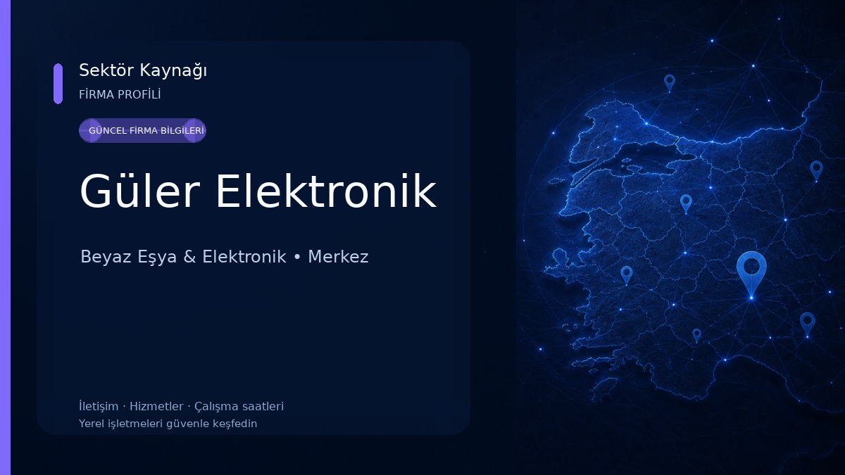 Güler Elektronik Beyaz Eşya & Elektronik