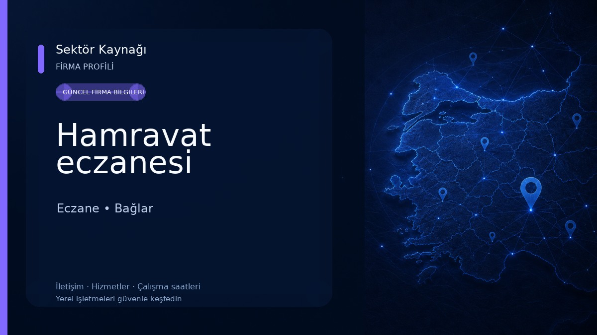 Hamravat eczanesi Eczane