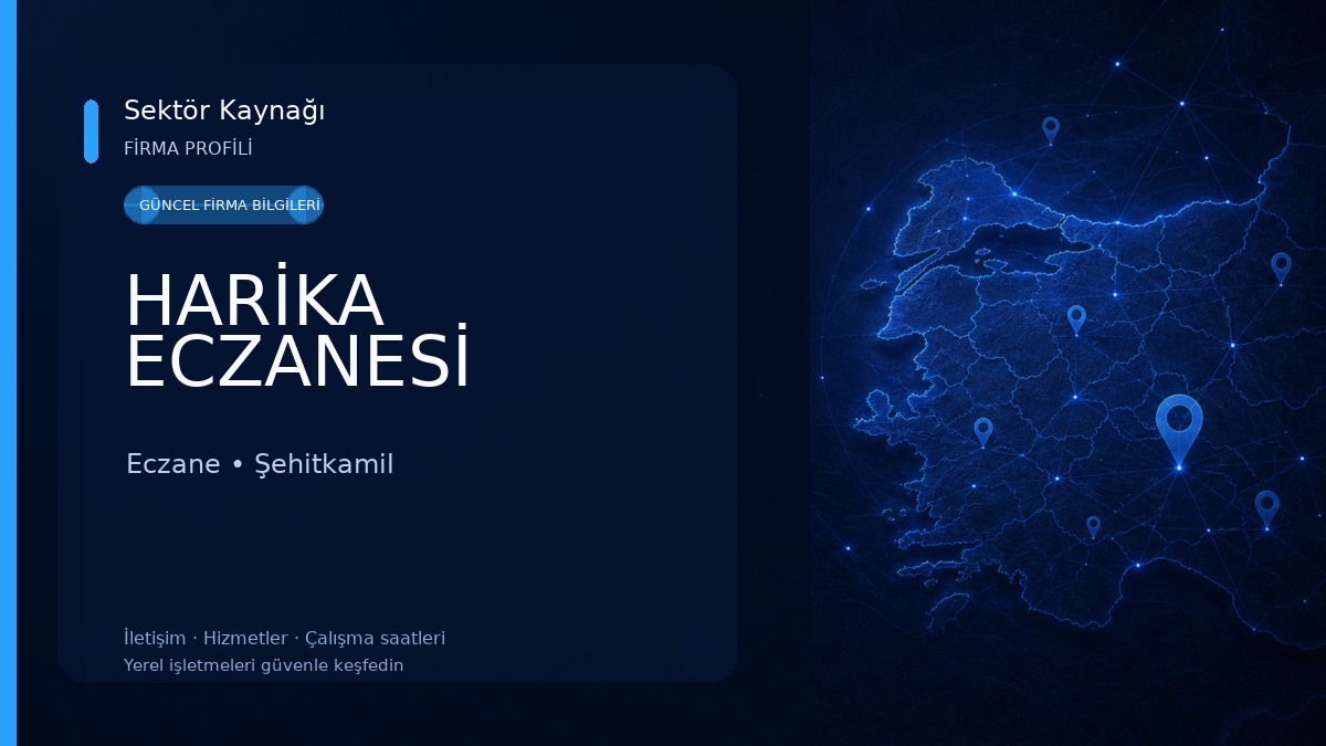 HARİKA ECZANESİ Eczane
