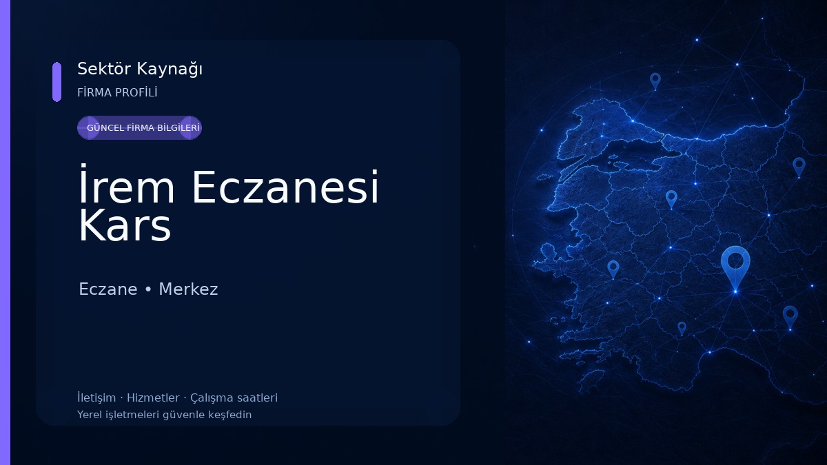 İrem Eczanesi Kars Eczane