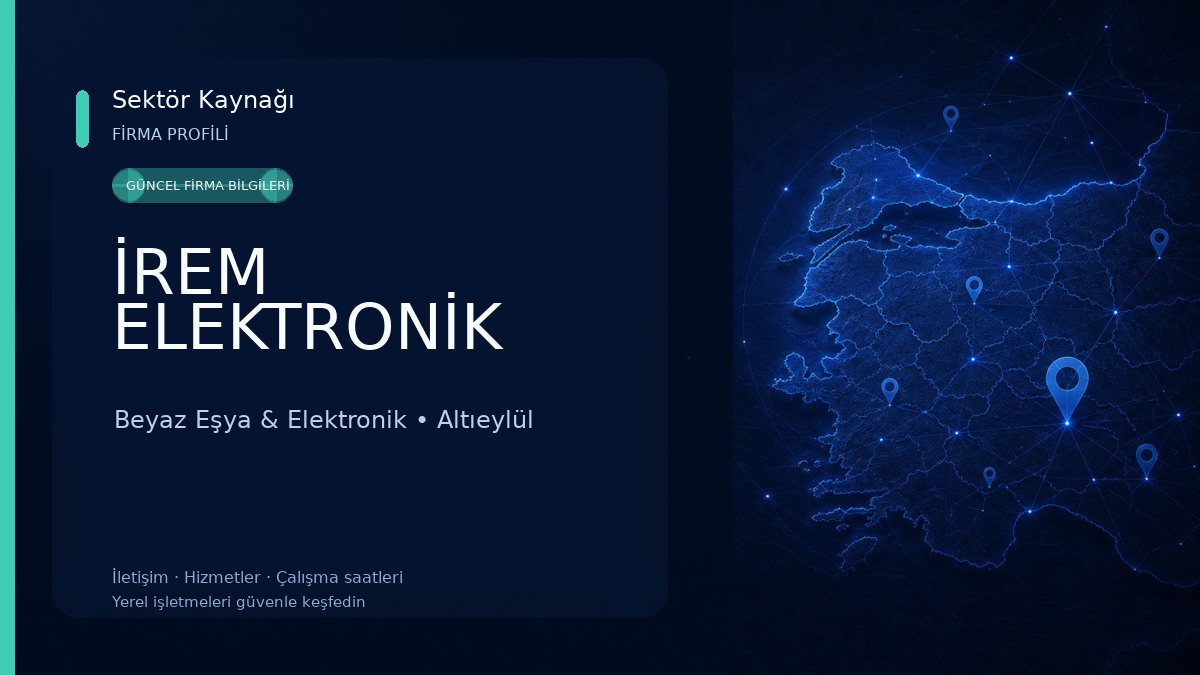 İREM ELEKTRONİK Beyaz Eşya & Elektronik