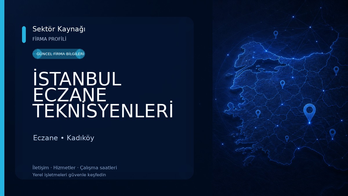 İSTANBUL ECZANE TEKNİSYENLERİ DERNEĞİ Eczane