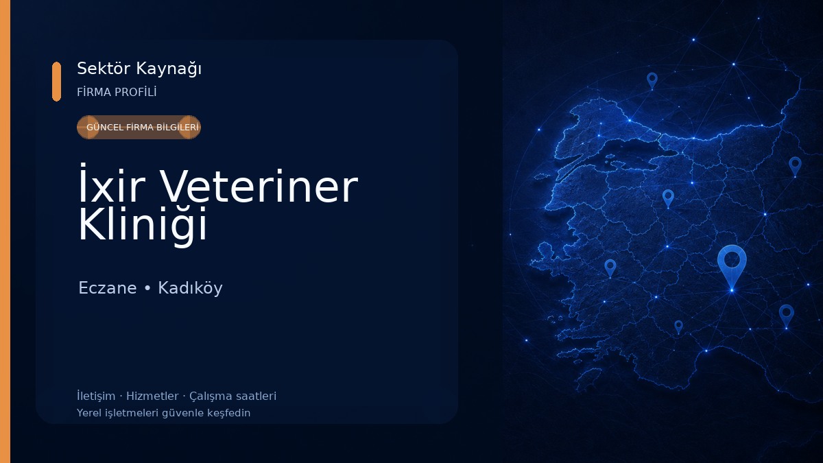 İxir Veteriner Kliniği Eczane