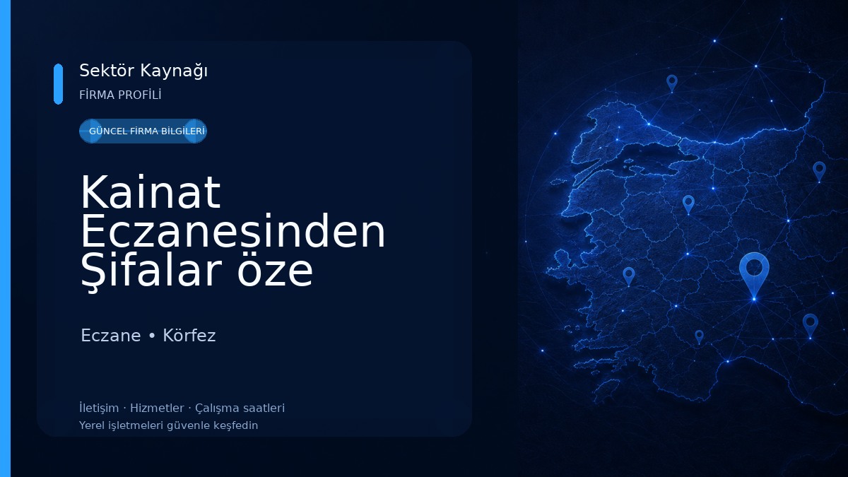 Kainat Eczanesinden Şifalar öze dönüşün müdavisi Eczane