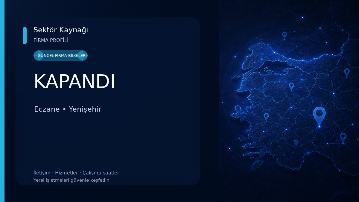 KAPANDI Eczane