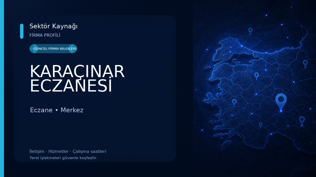 KARAÇINAR ECZANESİ Eczane