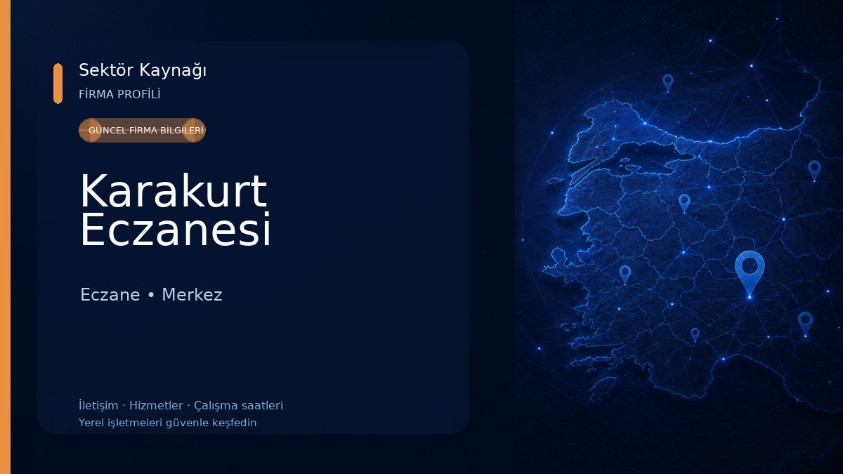 Karakurt Eczanesi Eczane