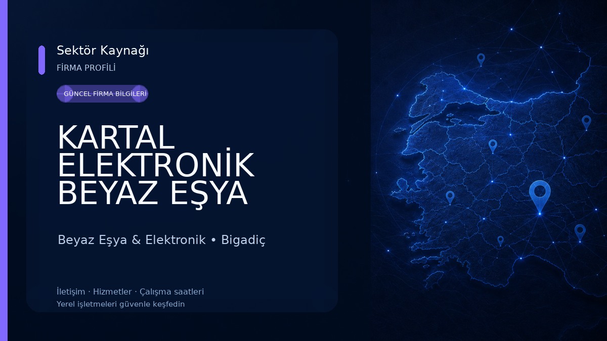 KARTAL ELEKTRONİK BEYAZ EŞYA Beyaz Eşya & Elektronik