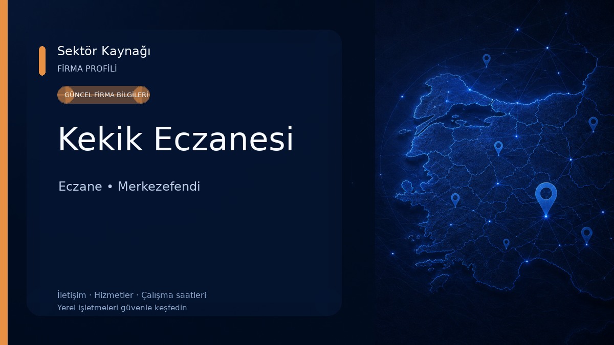 Kekik Eczanesi Eczane